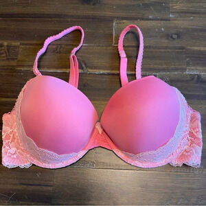 Honeydew Pink Bra Lace Comfort 36D